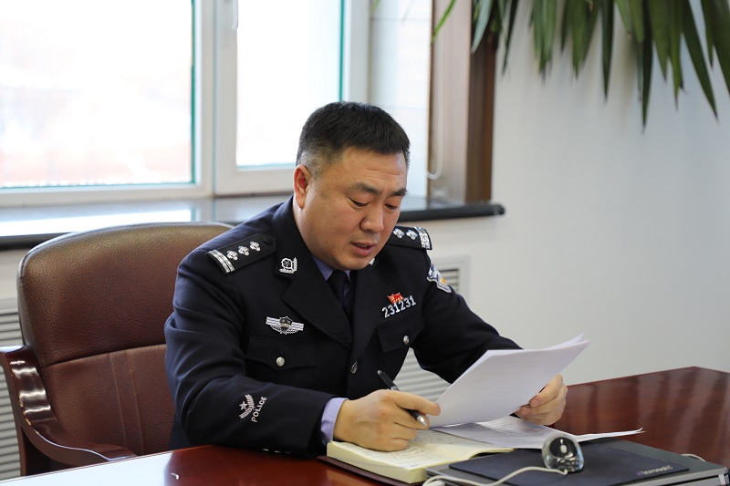 海伦市人民法院司法警察大队召开2019年训练工作动员部署会